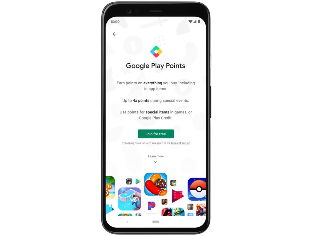 Google Play Points Reward Program