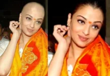 Fake morphed bald photo of aishwarya rai