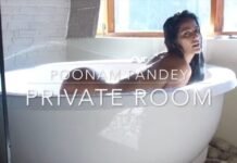 Poonam Pandey Private Room Video