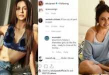 Rakul Preet Singh Unzipped Jeans Picture