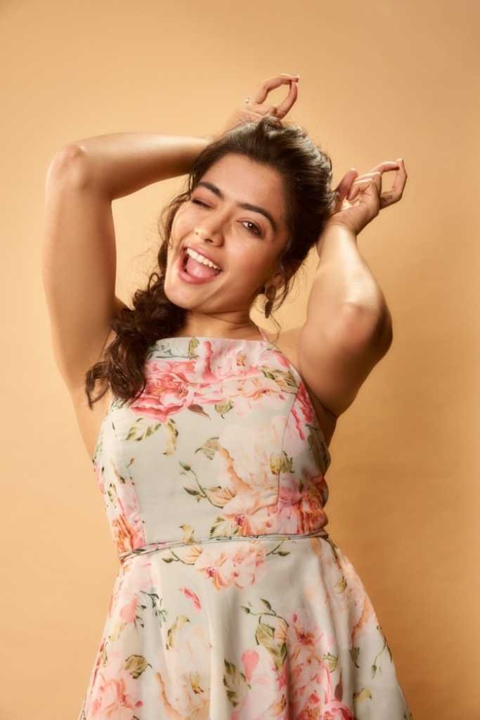 Rashmika Mandanna Cute Expressions Photoshoot Stills 2021 