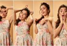 Rashmika Mandanna Cute Expressions Photoshoot Stills