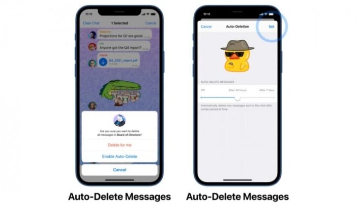 How to Enable Auto-Delete Messages Feature on Telegram?