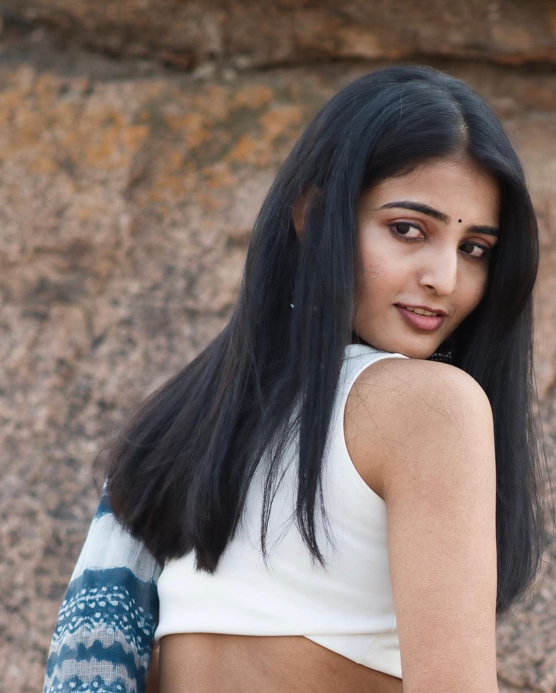 Ananya nagalla saree photos