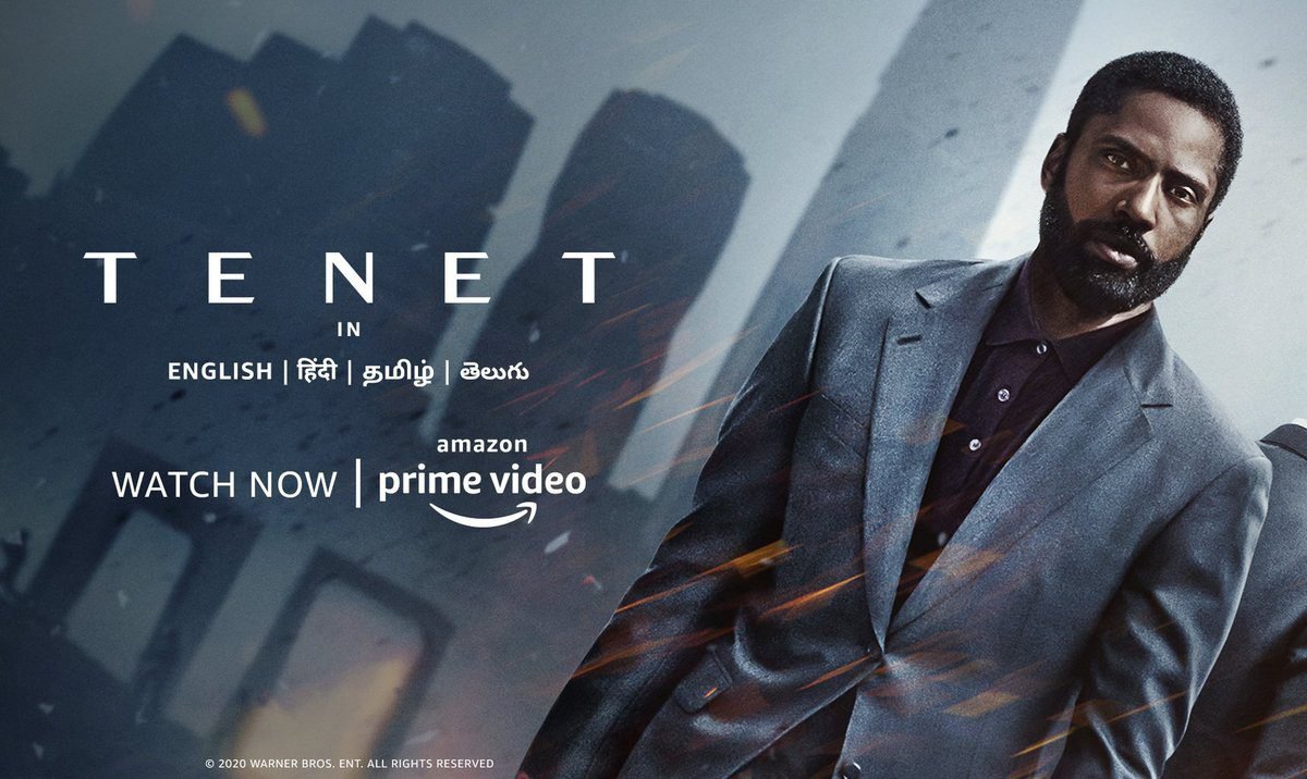 Tenet Full Movie Online Streaming Now on Amazon Prime Video