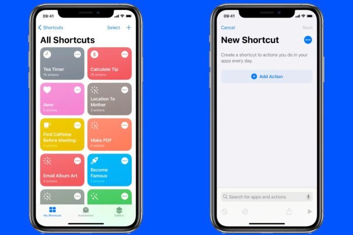 How to create iphone shortcuts to automate tasks