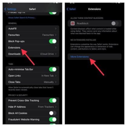 How to add Safari Extensions in iOS 15 on iPhone and iPad