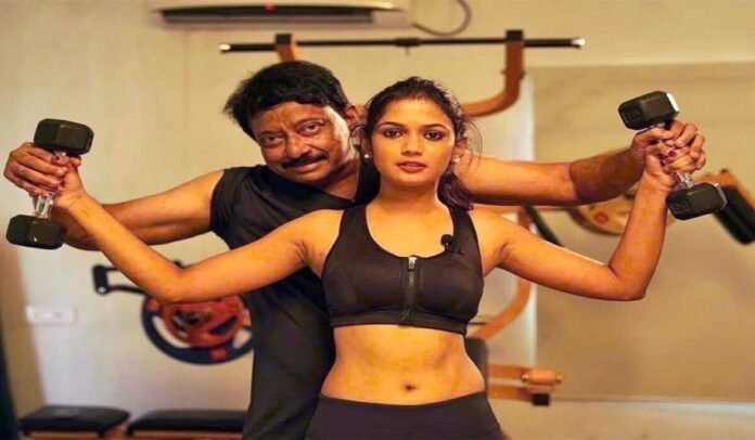 Rgv talks bold with ariyana glory in gym