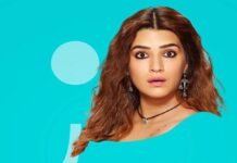 Kriti sanon mimi first look poster