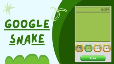 snake game by google