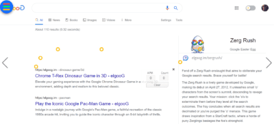 Zerg rush google
